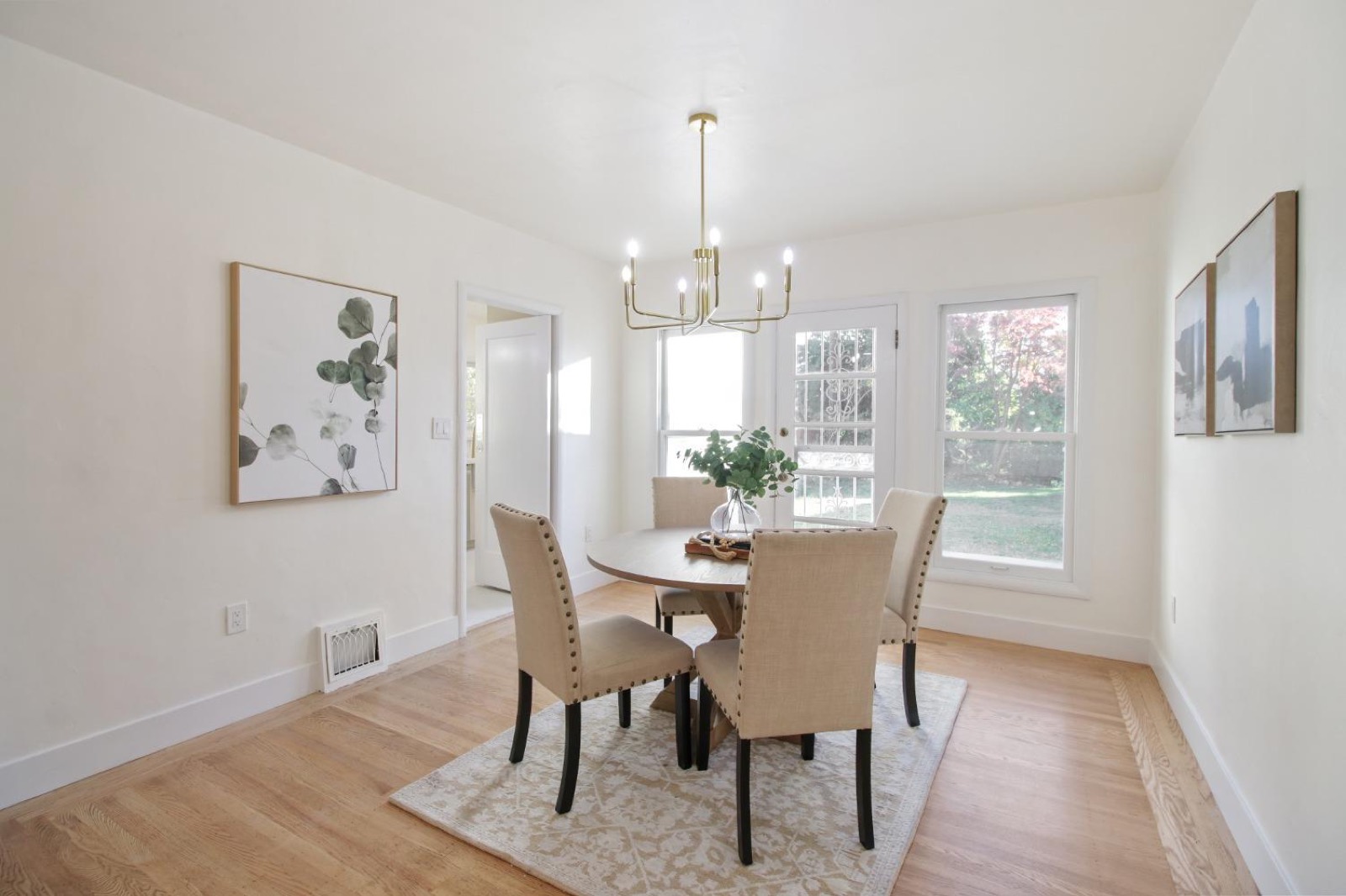 1866 Bidwell Way remodel — dining area