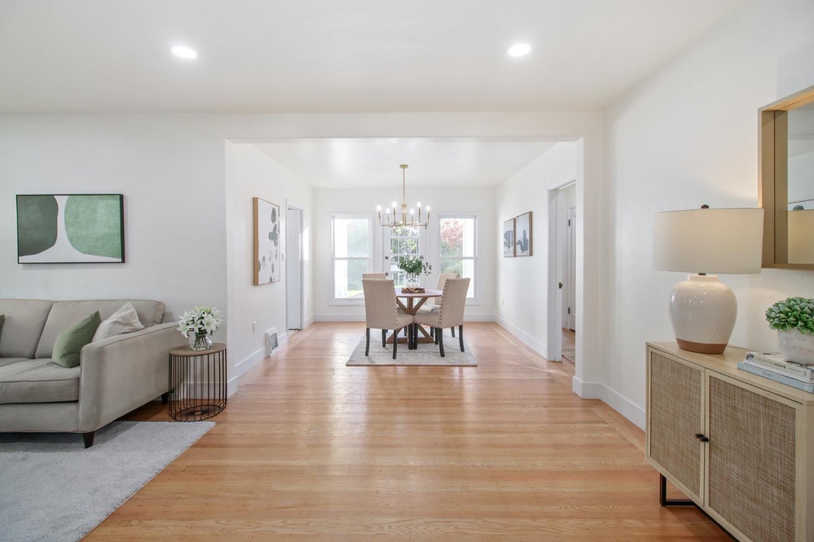 1866 Bidwell Way remodel — entry hallway