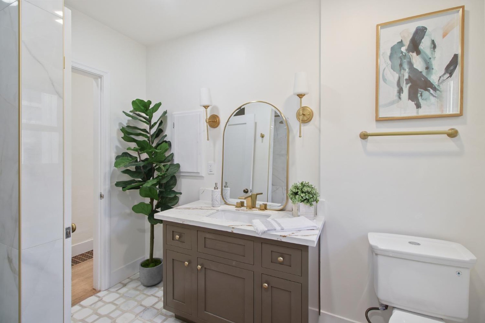 1866 Bidwell Way remodel — bathroom vanity